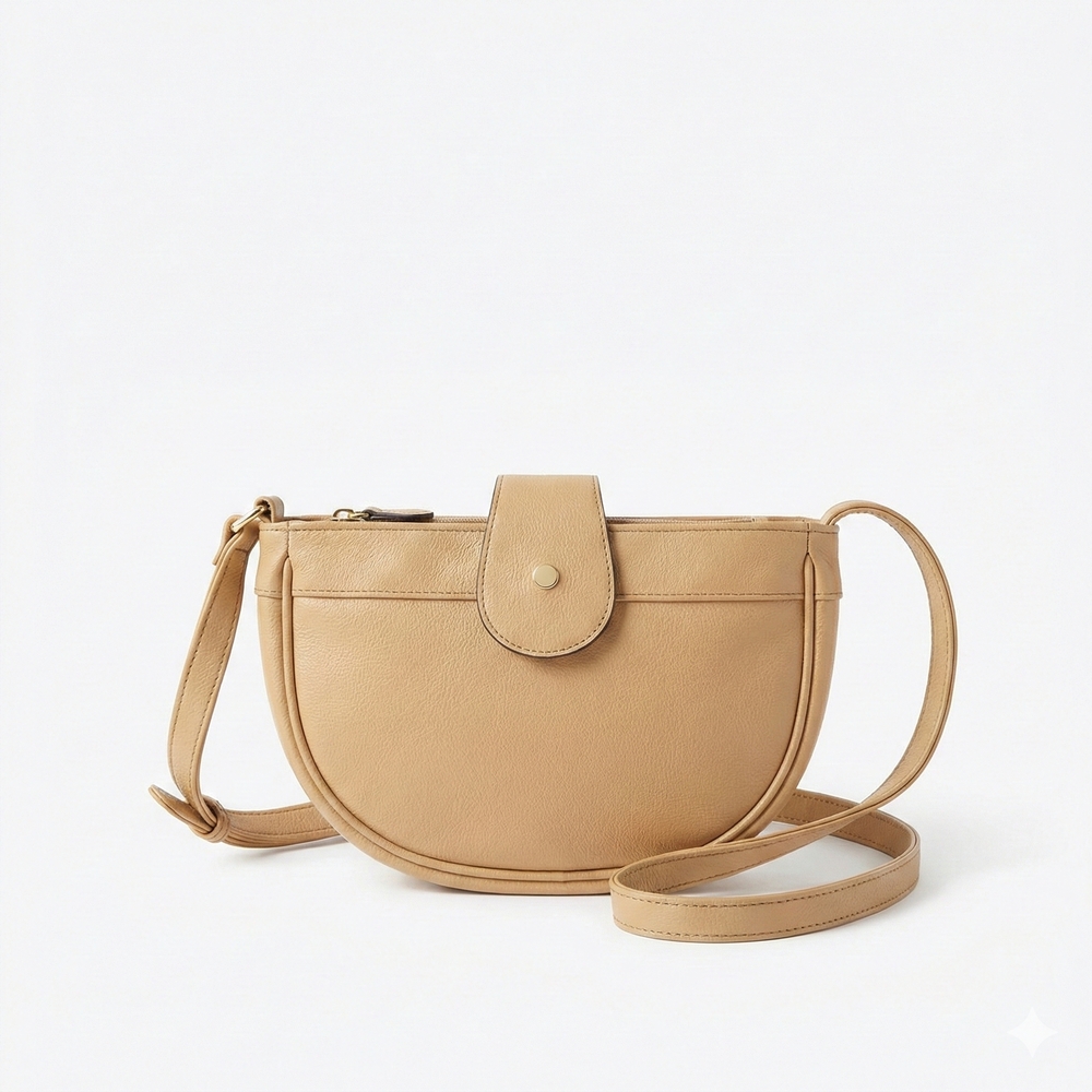 Tan Crossbody Bag
